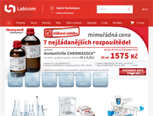 Tablet Screenshot of labicom.cz